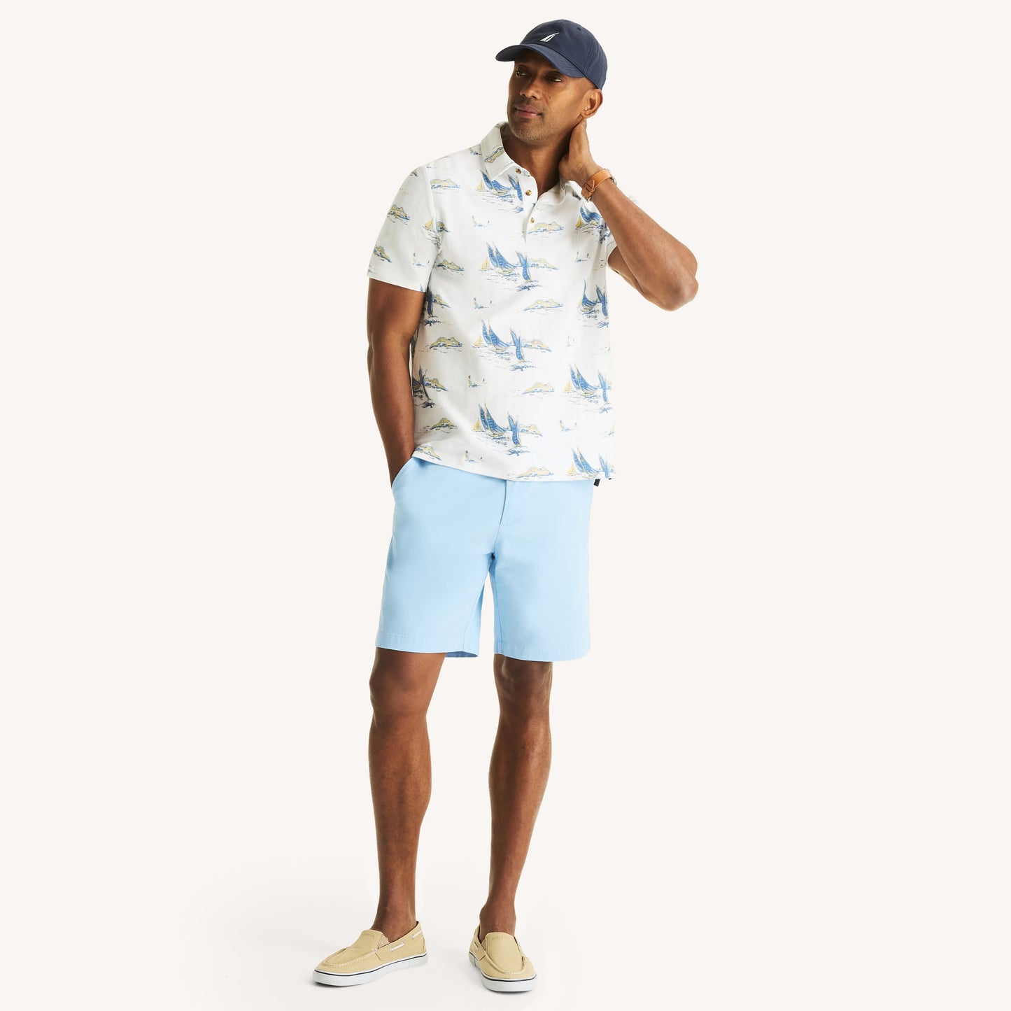 Chemise regular con estampado