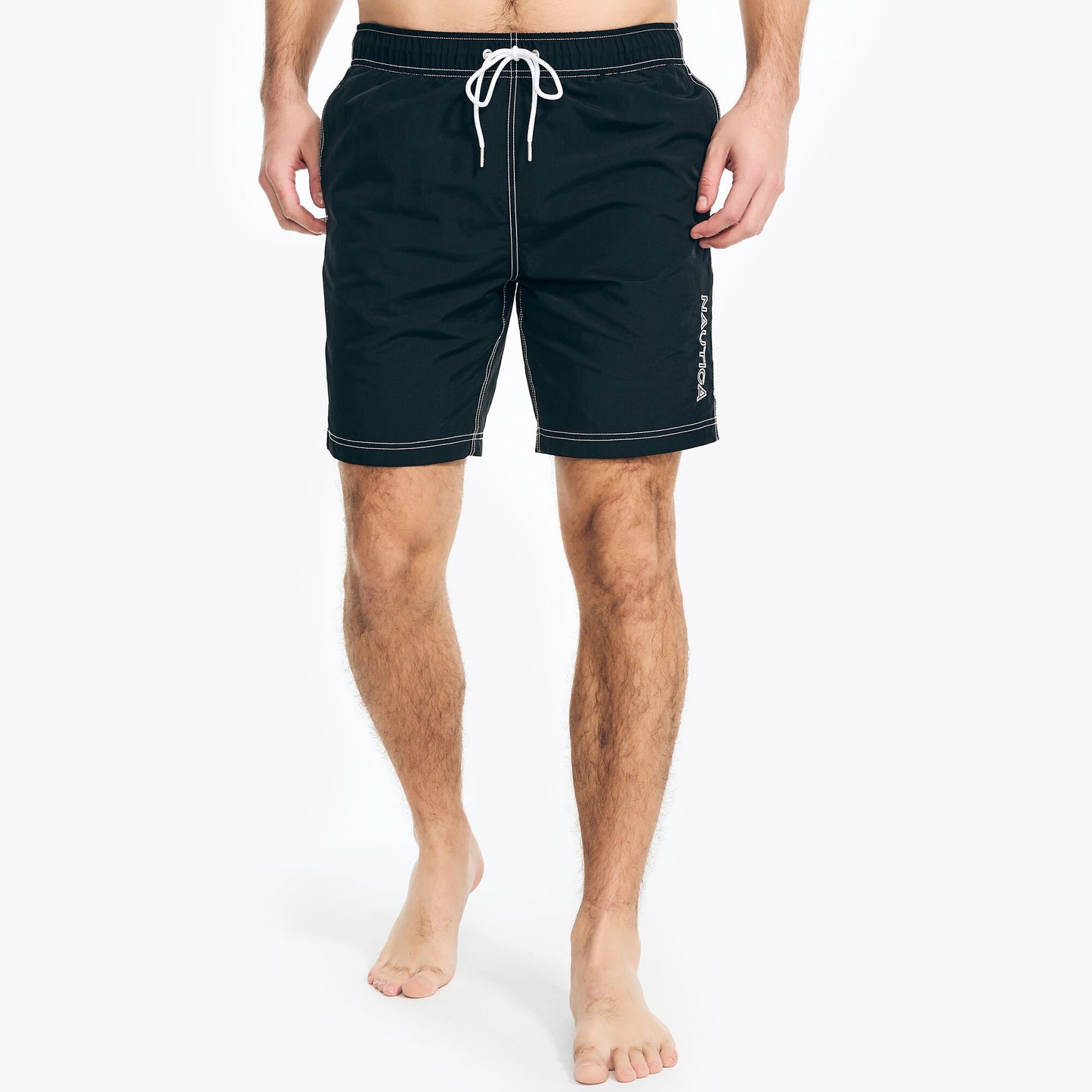 Traje de baño tipo short 8" secado rápido
