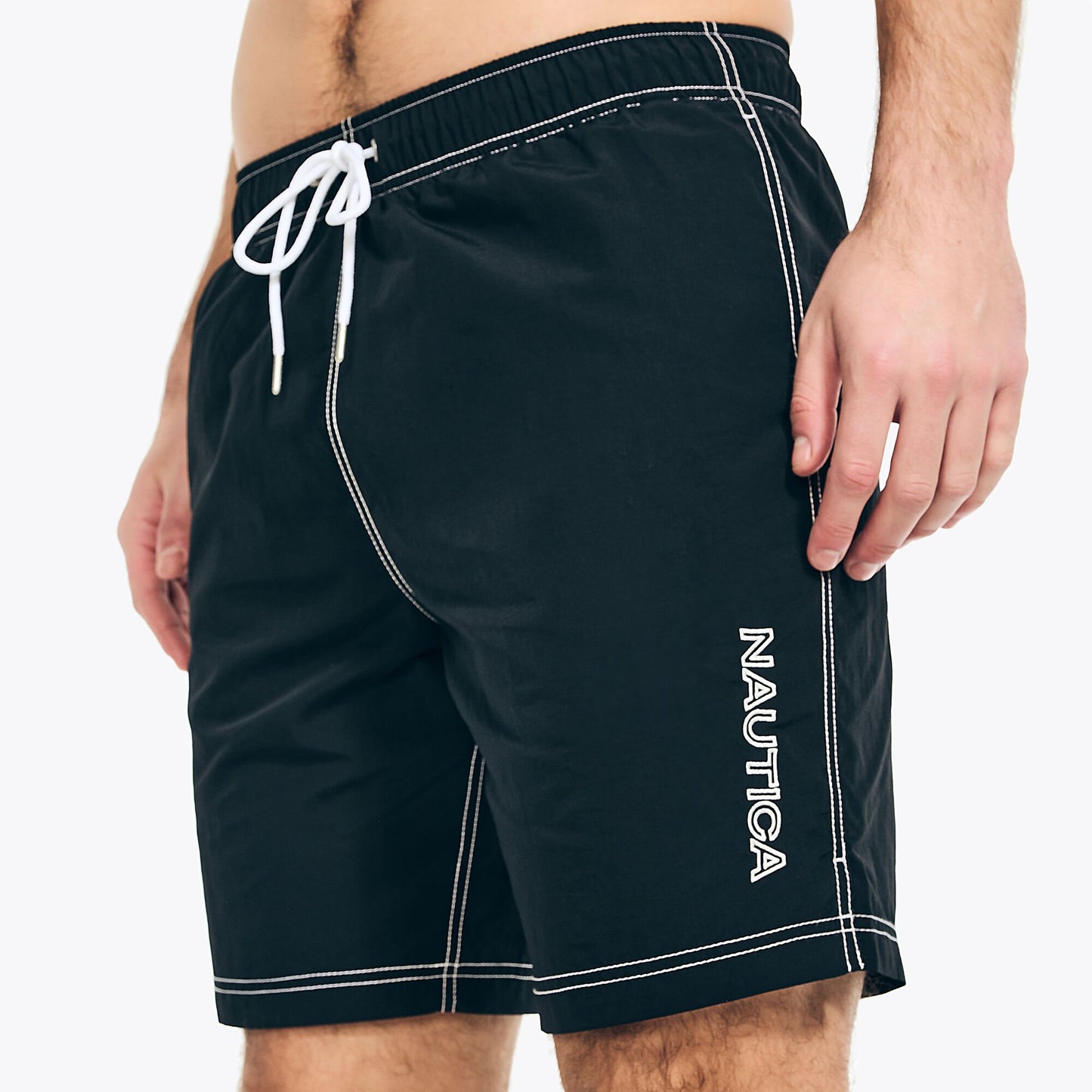 Traje de baño tipo short 8" secado rápido
