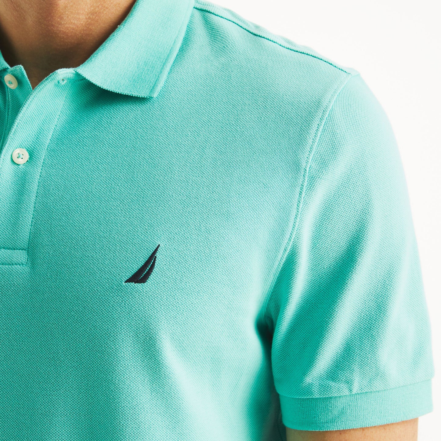 Chemise regular unicolor con logo