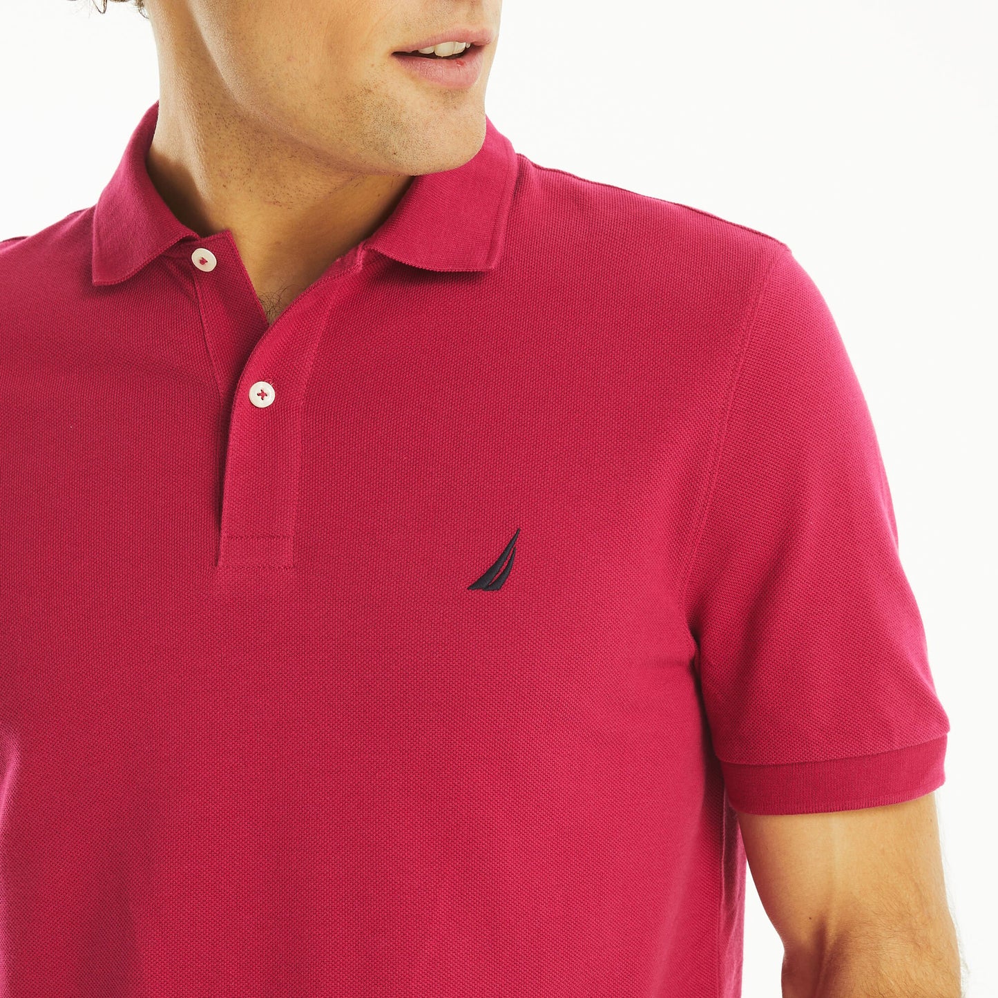 Chemise regular unicolor con logo