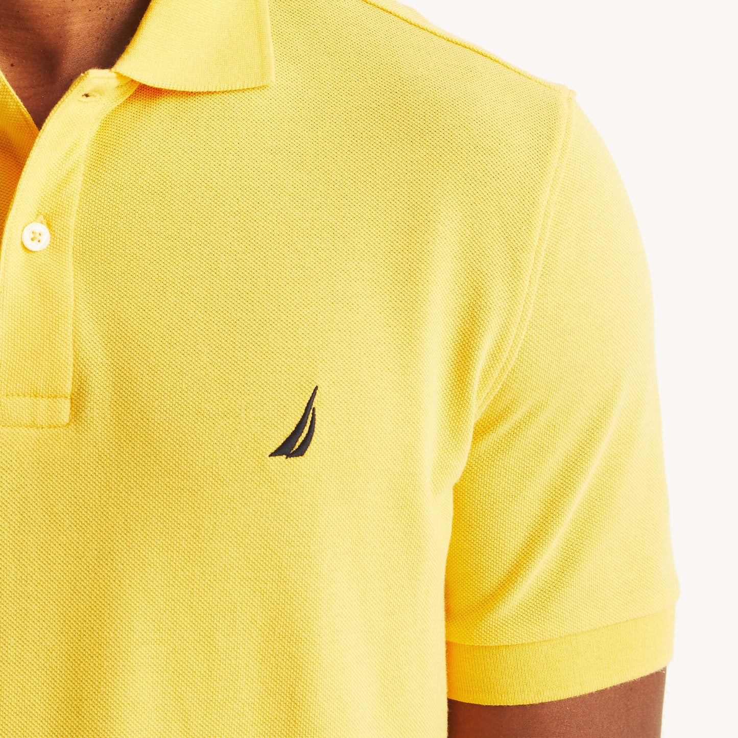 Chemise regular unicolor con logo
