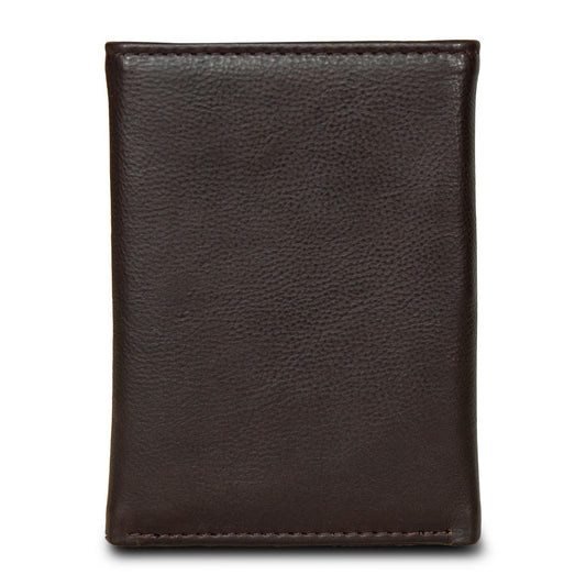 Cartera de caballero triple con logo y bandera