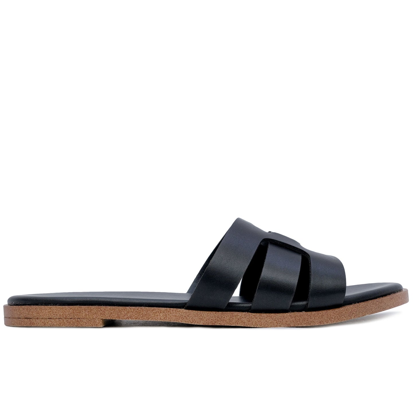 Sandalias con diseño cruzado