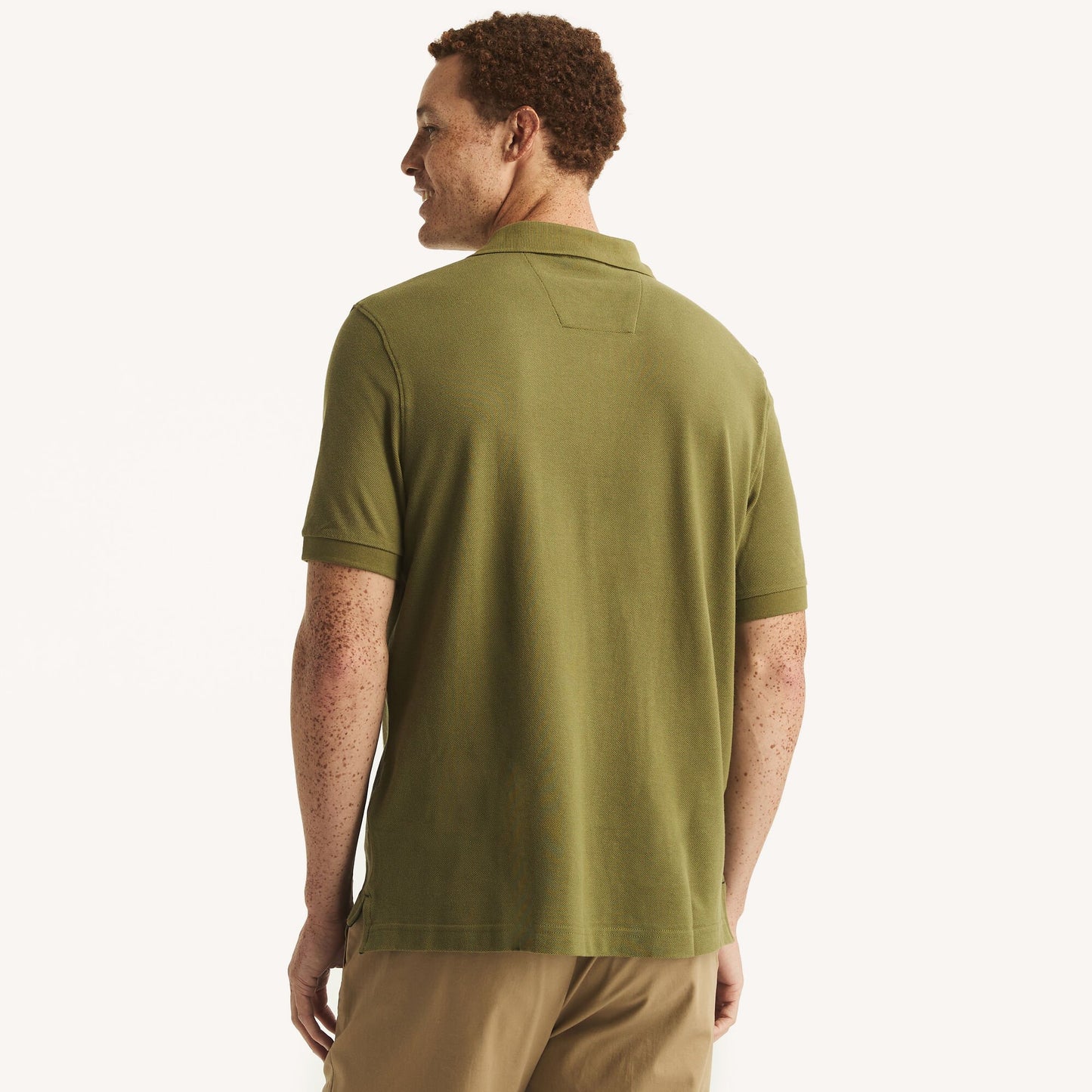 Chemise regular unicolor con logo