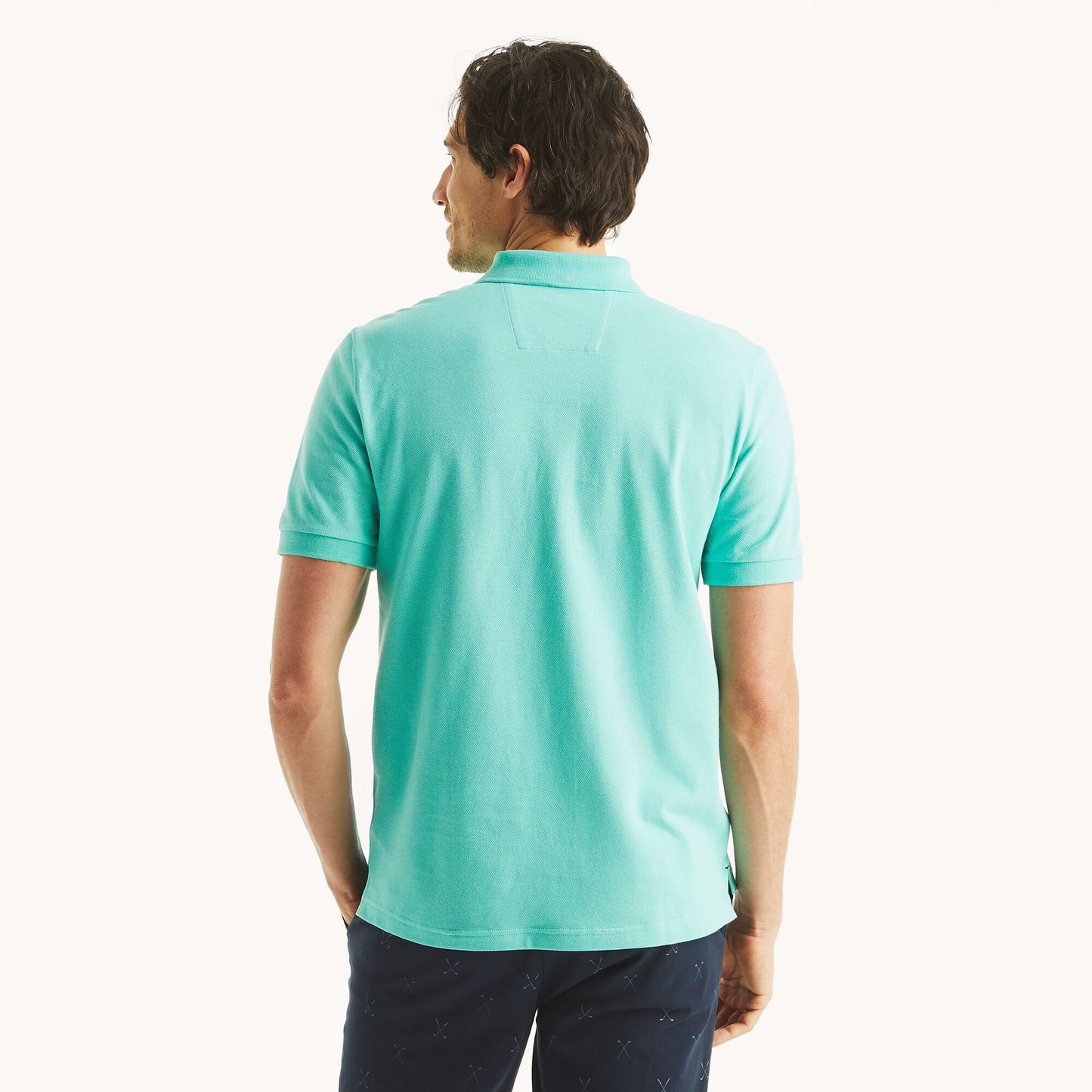 Chemise regular unicolor con logo