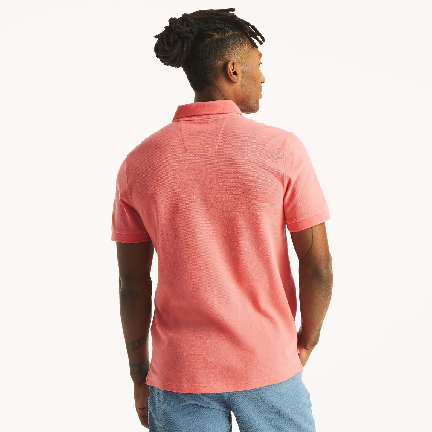 Chemise regular unicolor con logo