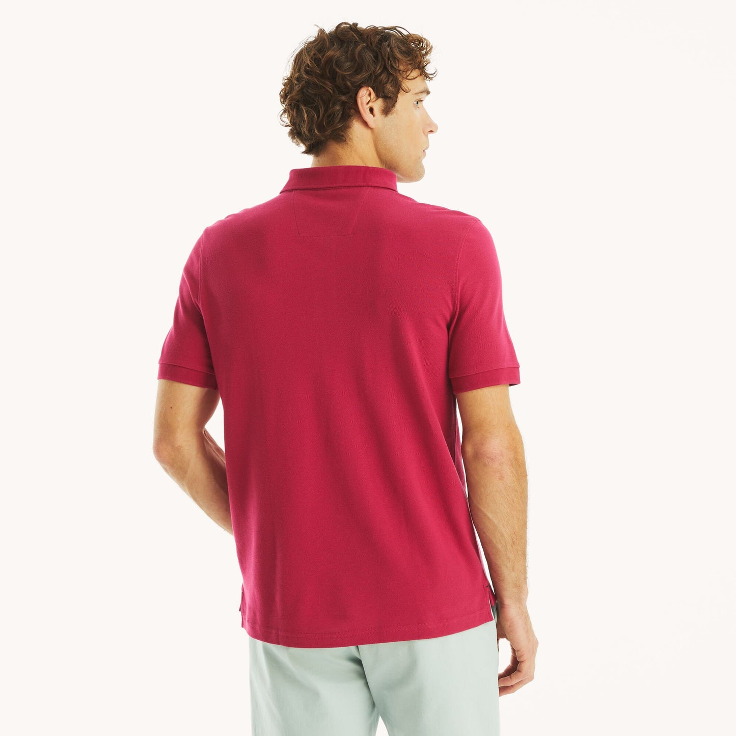 Chemise regular unicolor con logo