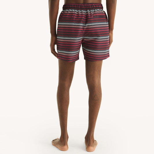 Traje de baño con rayas tipo short 6" secado rapido