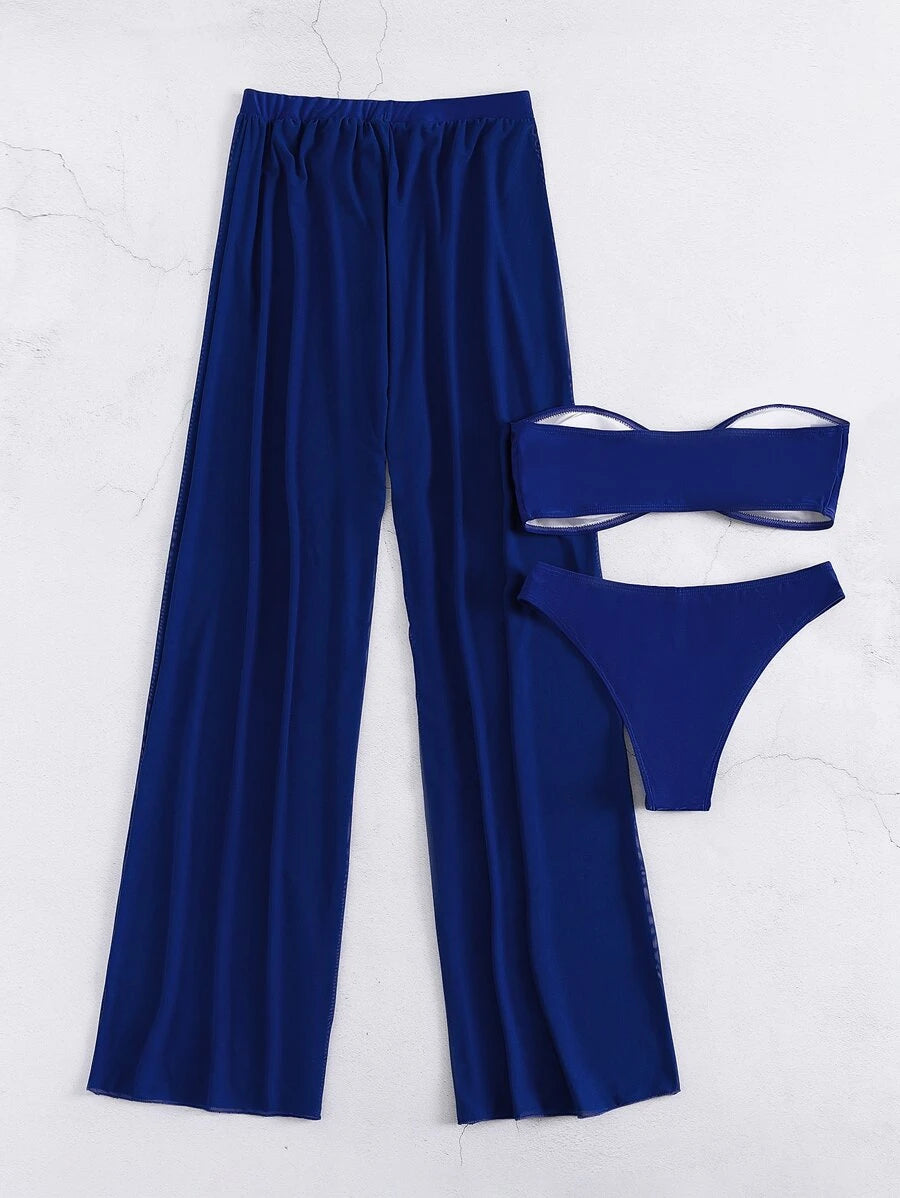 Bikini bandeau de verano