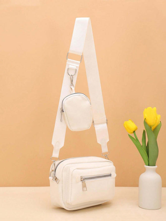 Bolso casual unicolor