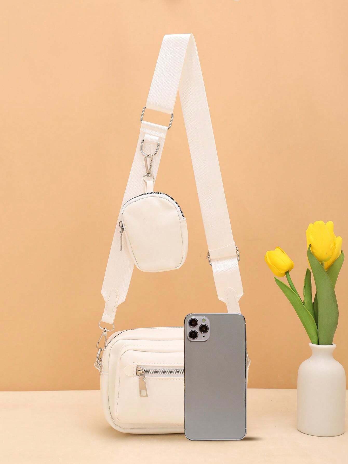 Bolso casual unicolor