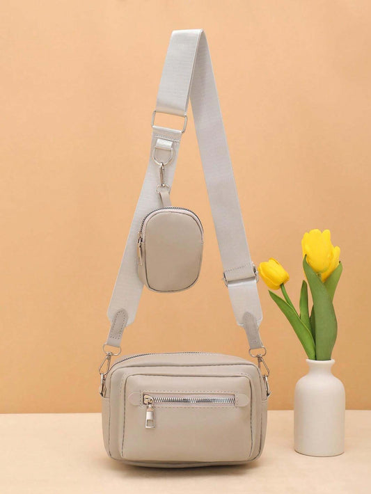 Bolso casual unicolor