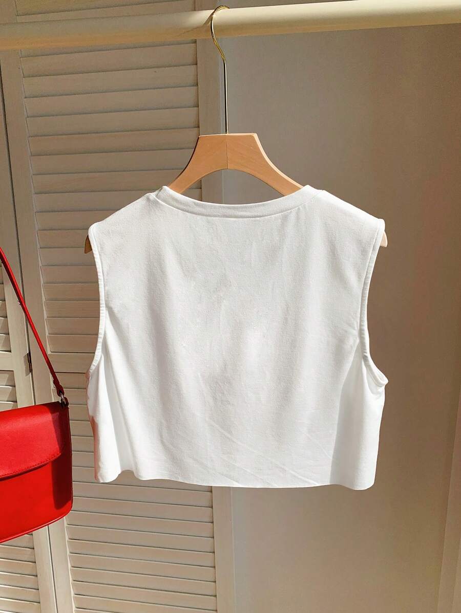 Camiseta sin mangas de verano