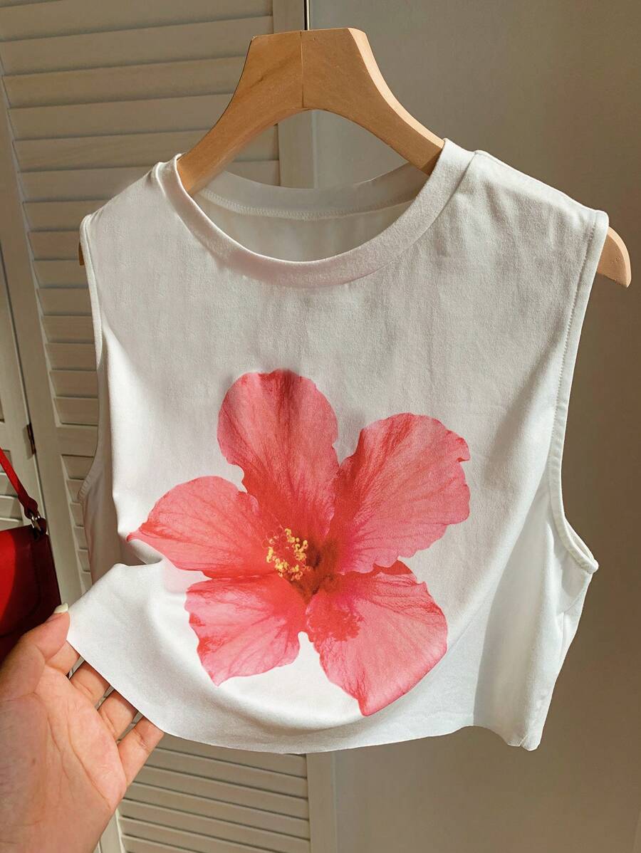 Camiseta sin mangas de verano