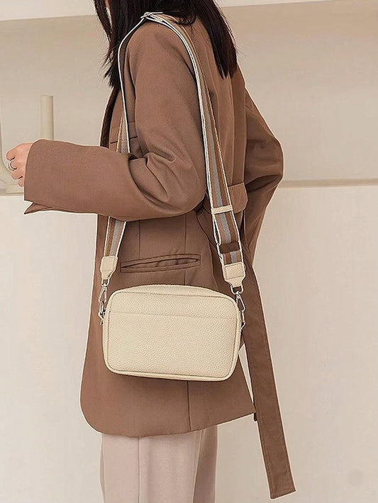 Bolso cruzado de cuerina