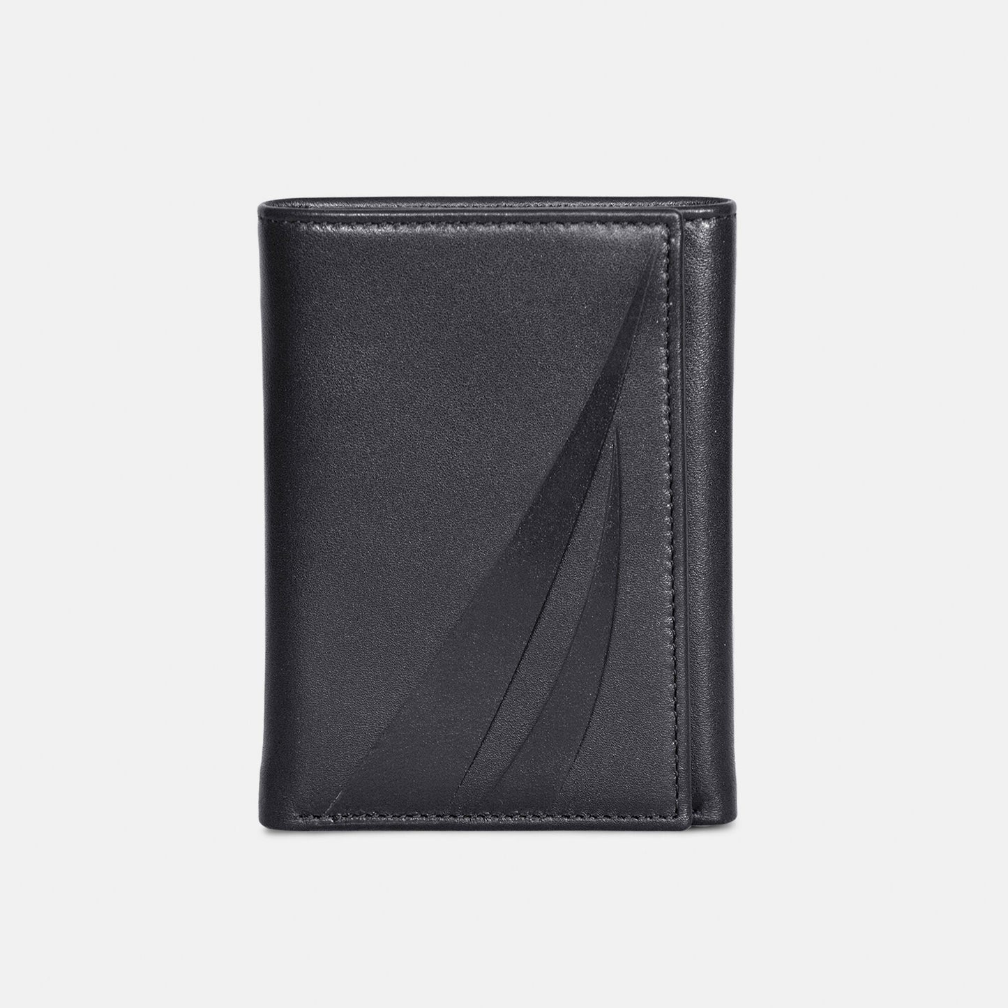 Cartera de caballero tres pliegues con logo grande