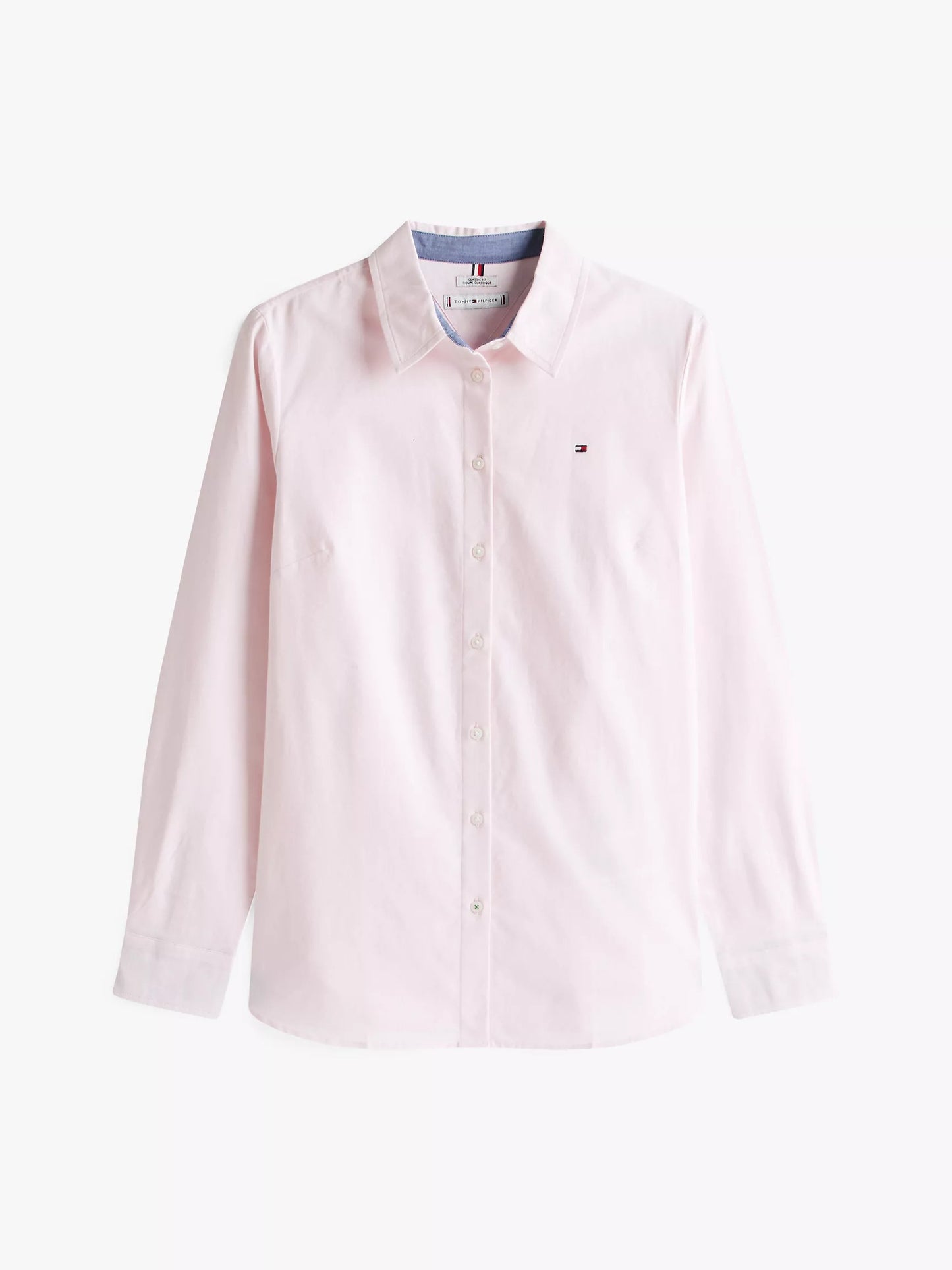 Camisa manga larga unicolor Oxford