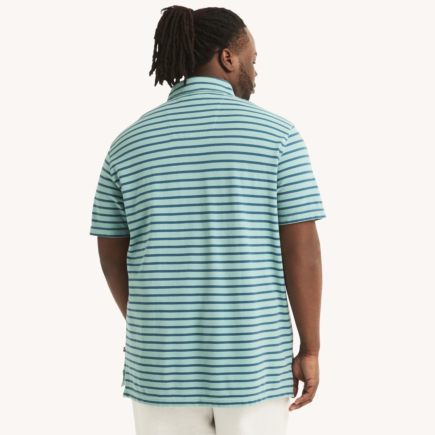 Chemise con patrón de rayas