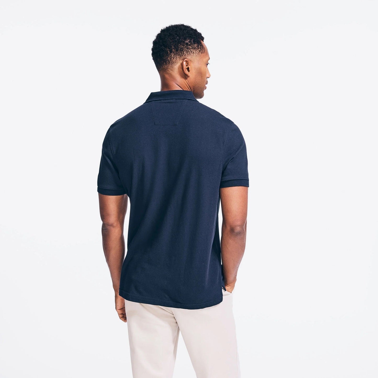 Chemise regular unicolor con logo