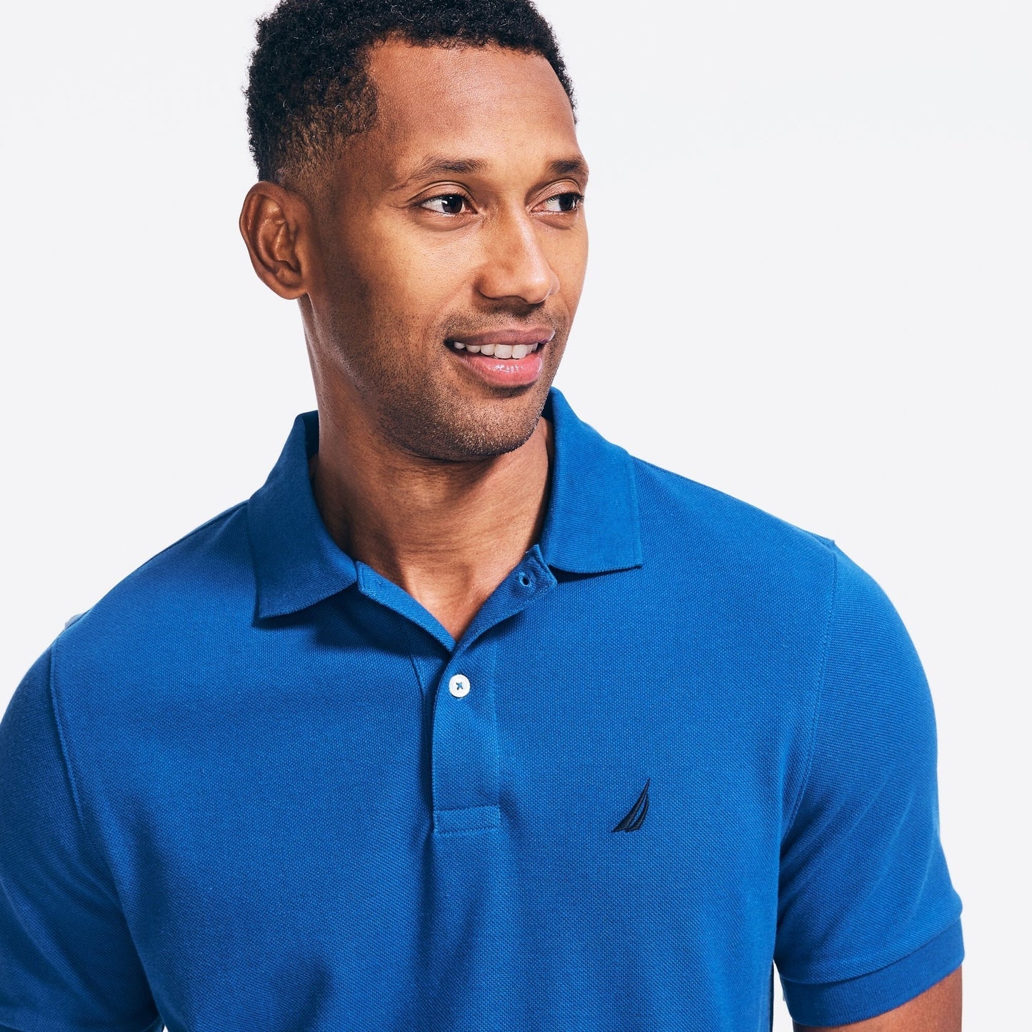 Chemise regular unicolor con logo