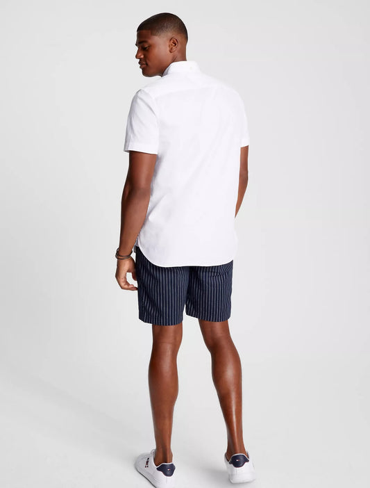 Camisa manga corta unicolor Oxford