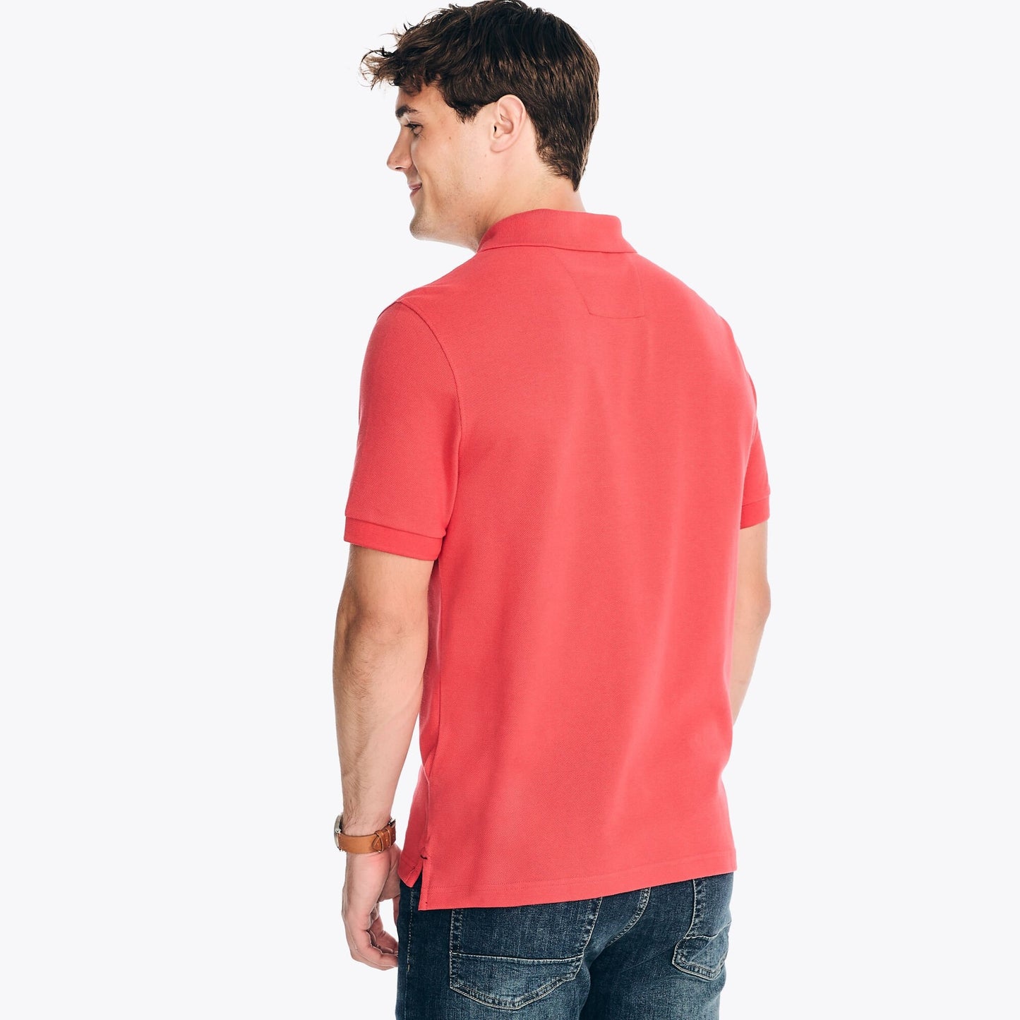 Chemise regular unicolor con logo