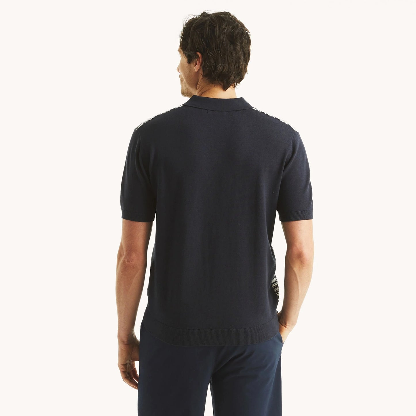 Chemise de algodón texturizada