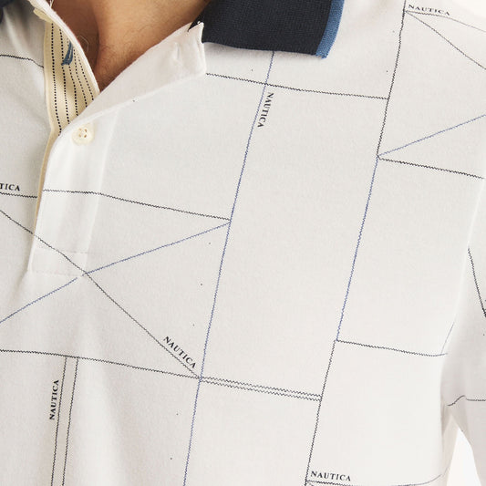 Chemise de algodón regular con estampado