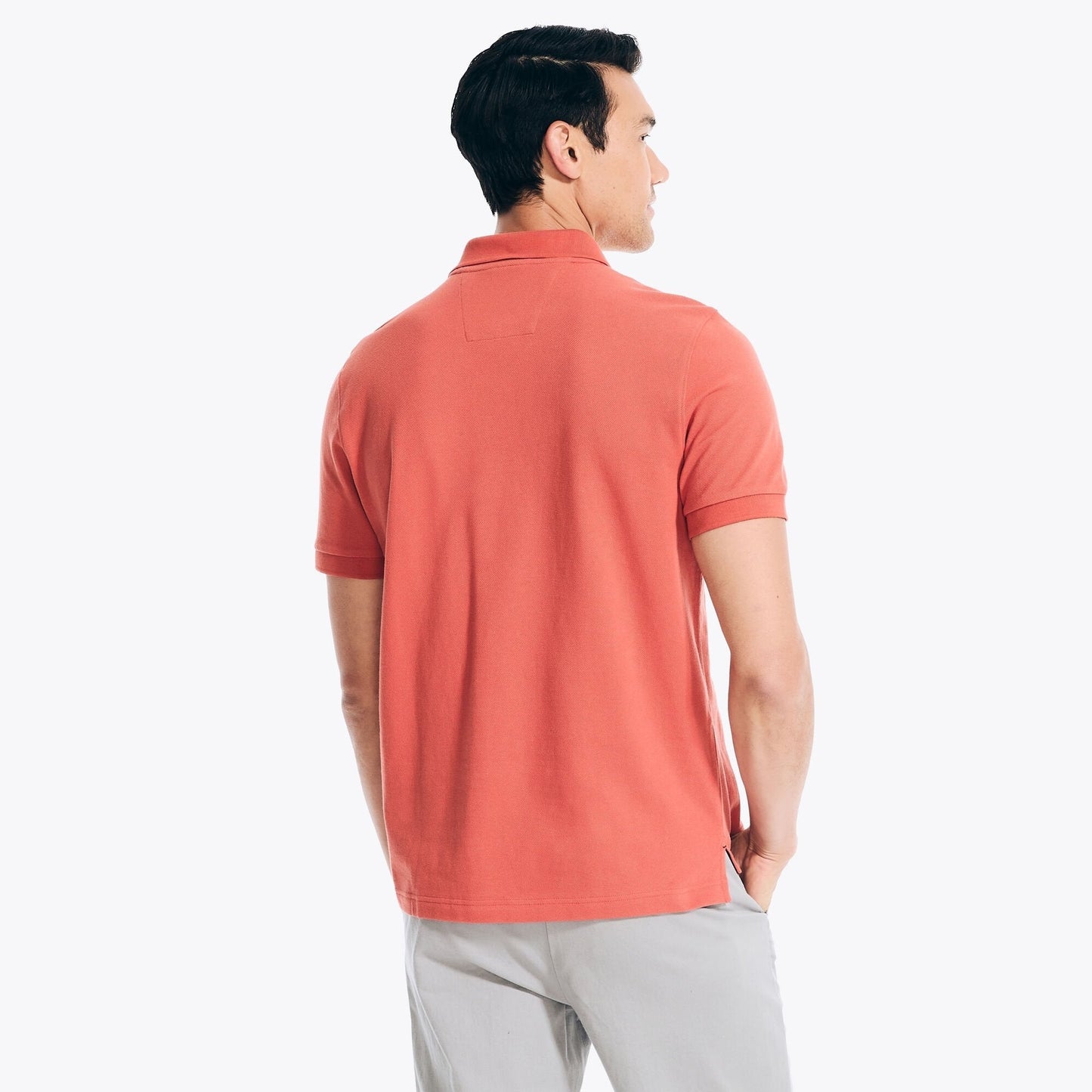 Chemise regular unicolor con logo