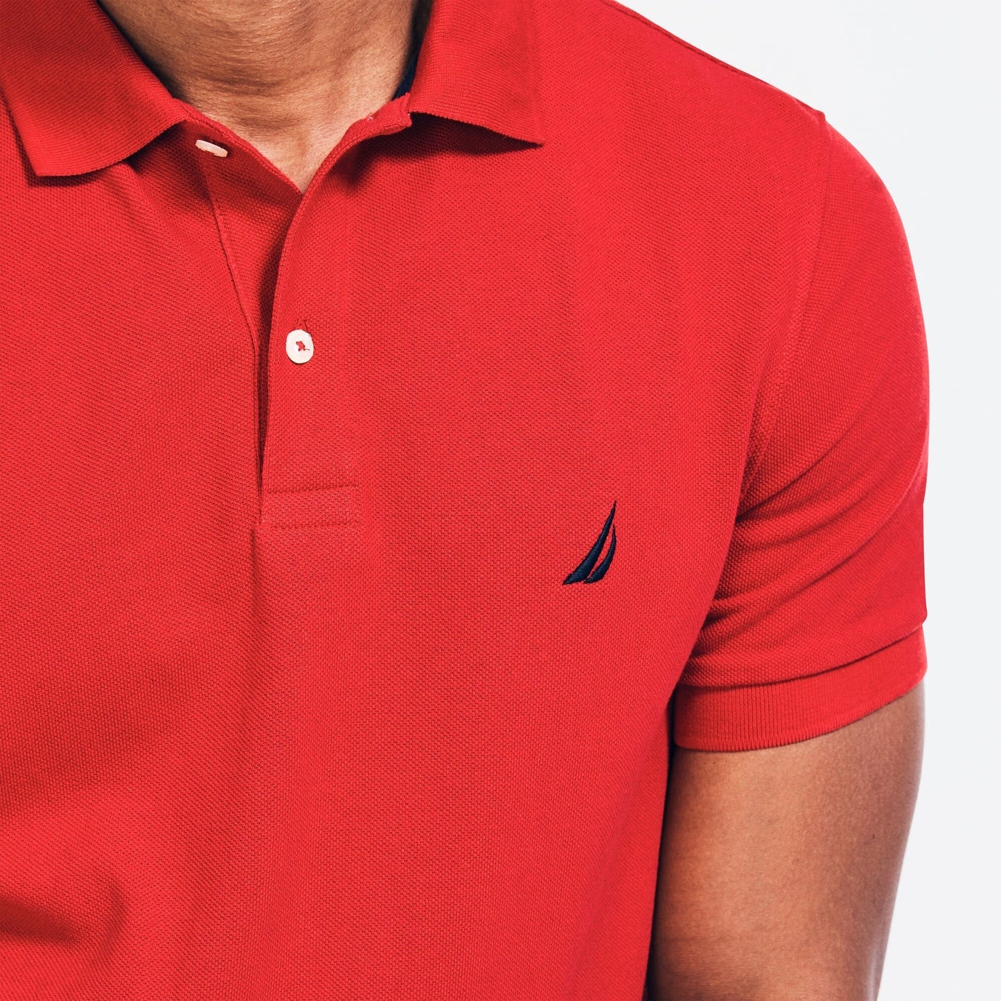 Chemise regular unicolor con logo