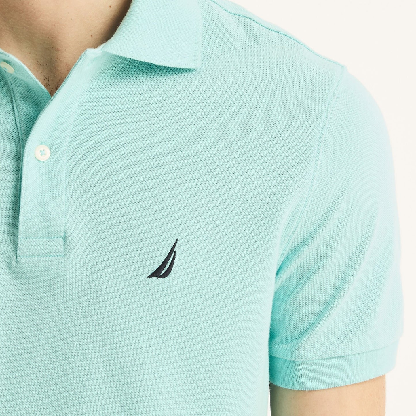Chemise regular unicolor con logo
