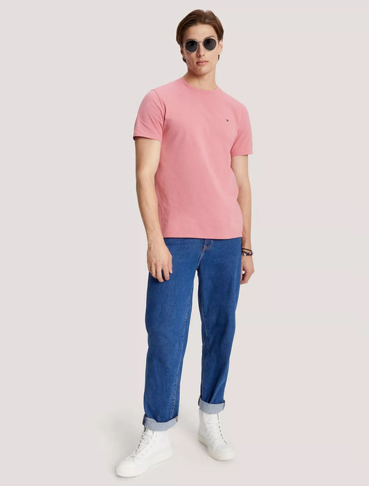 Franela cuello redondo unicolor