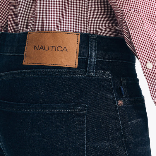 Jean elástico semi ajustado