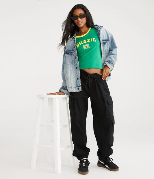 Pantalón tipo jogger cargo