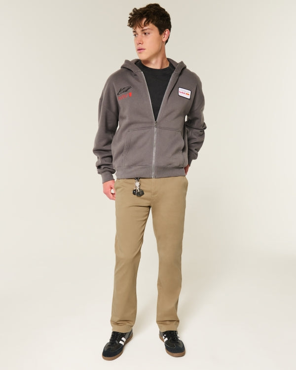 Pantalón chino de corte semi ajustado recto