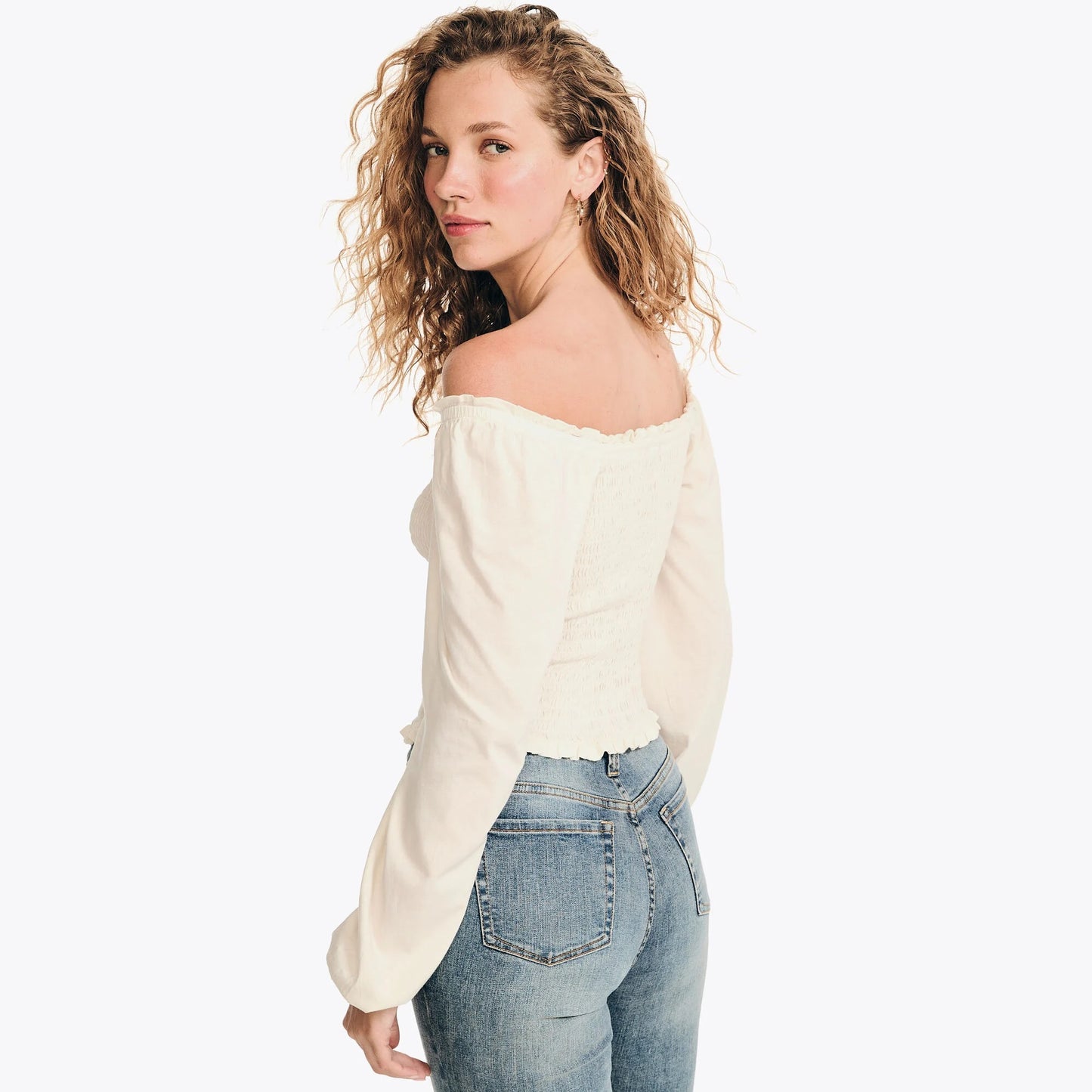 Blusa de hombros descubiertos