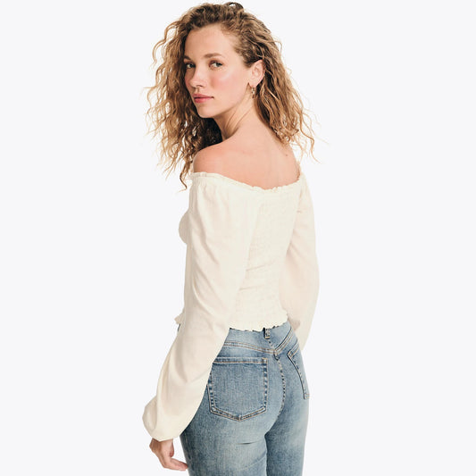 Blusa de hombros descubiertos