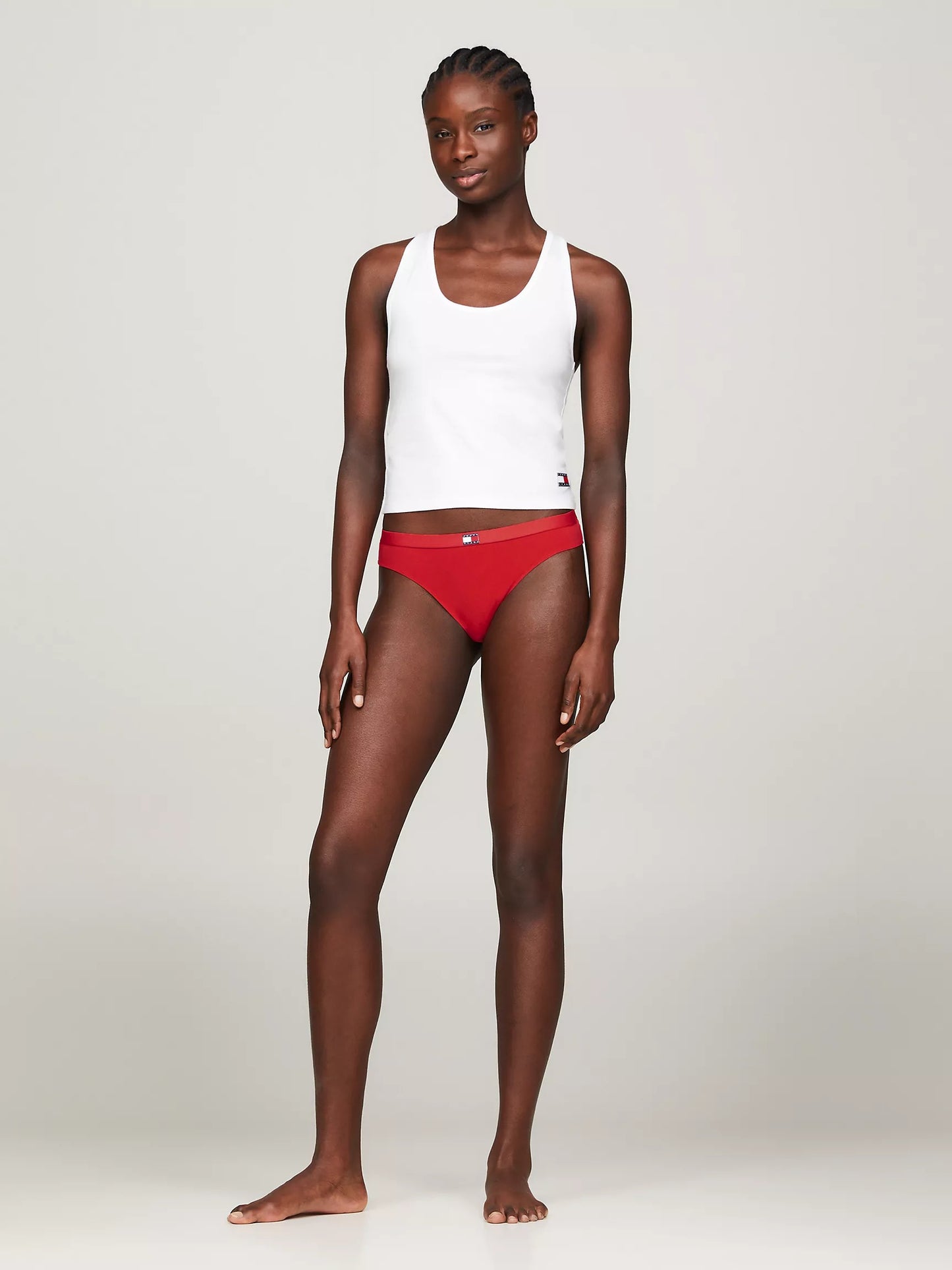 5 Pack panties de algodón tipo hilo con bandera