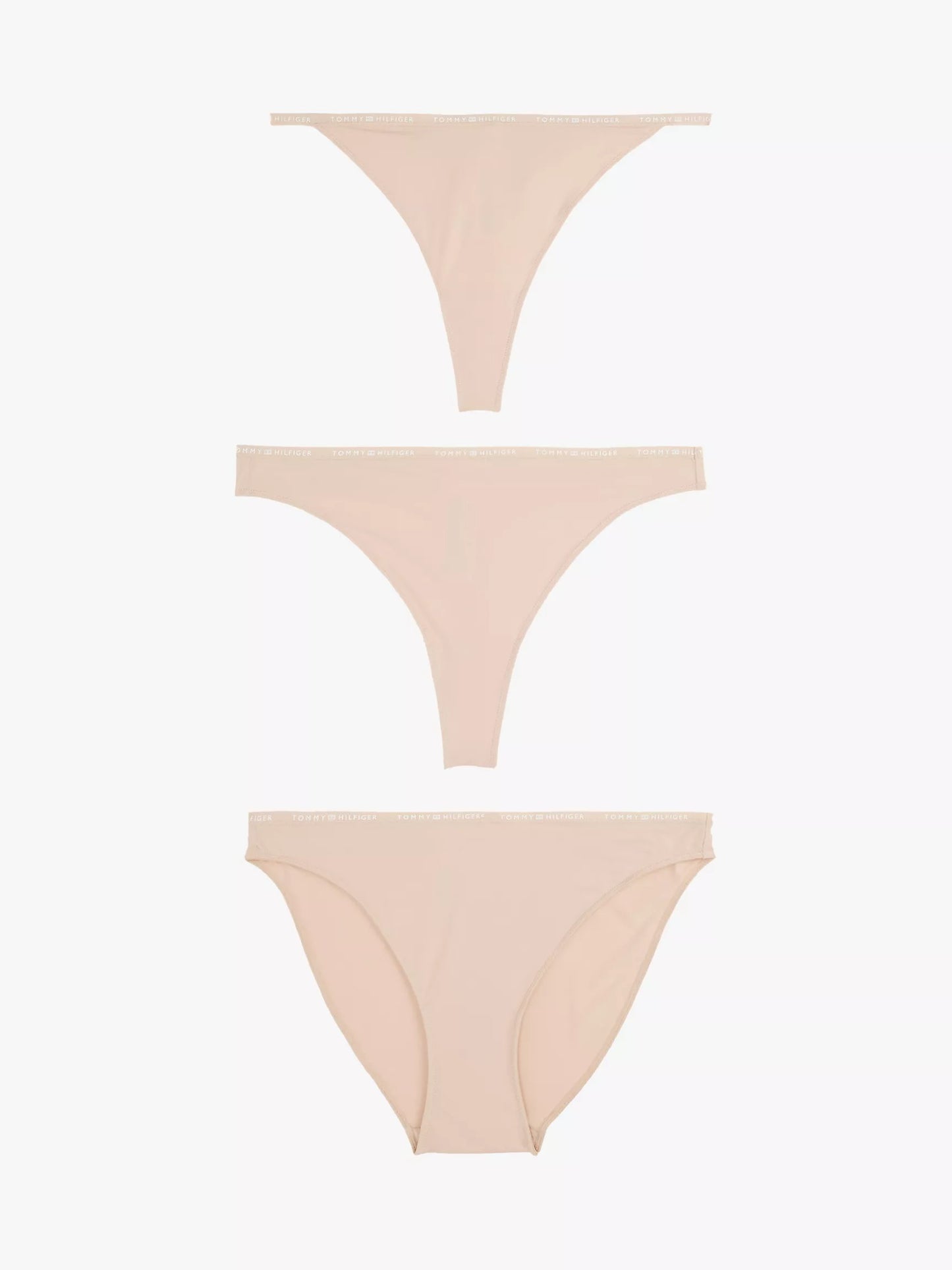 3 Pack panties de nylon mixtas