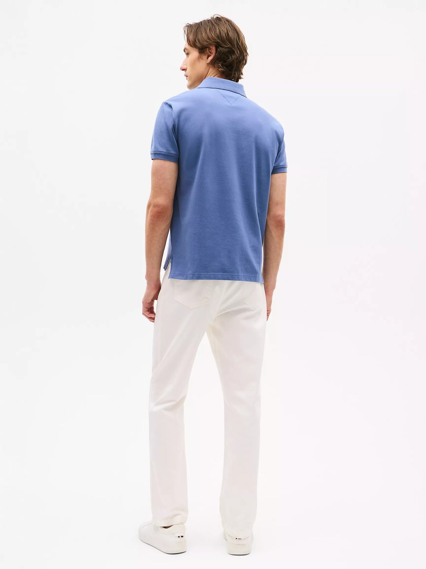 Chemise regular con logo en cuello