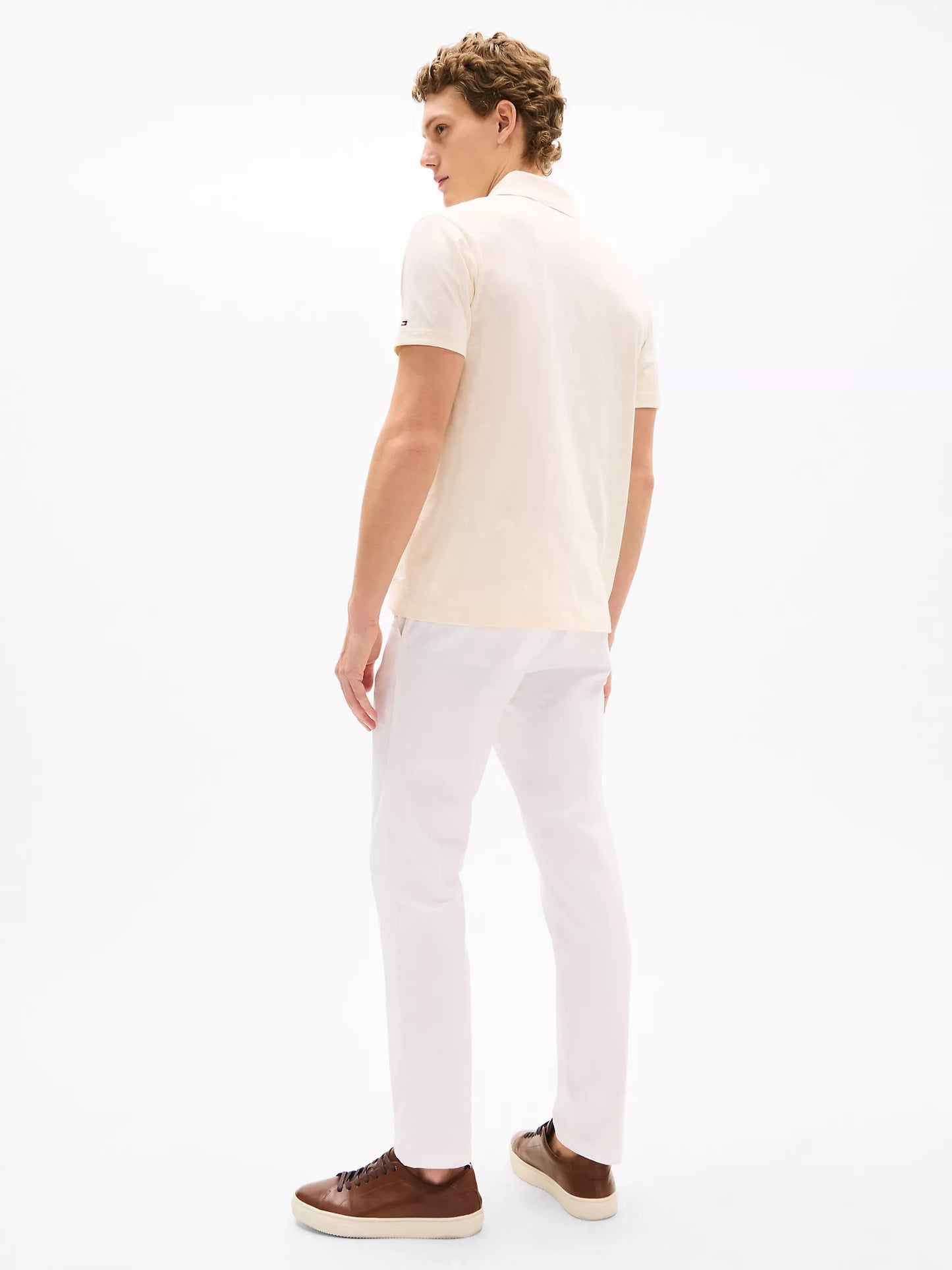 Chemise regular de algodón con bolsillo