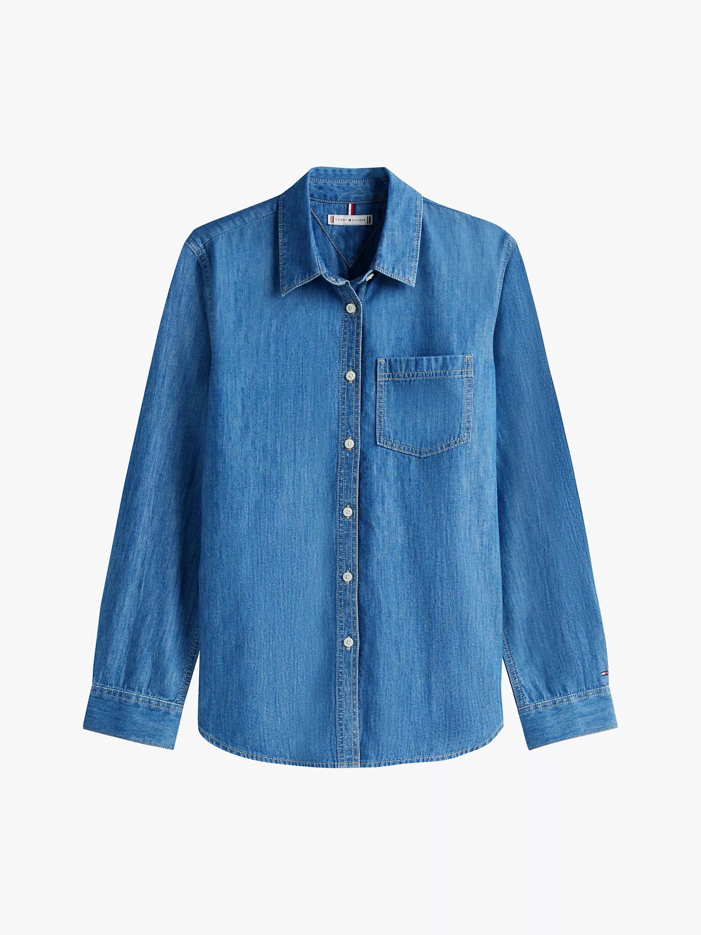 Camisa manga larga denim