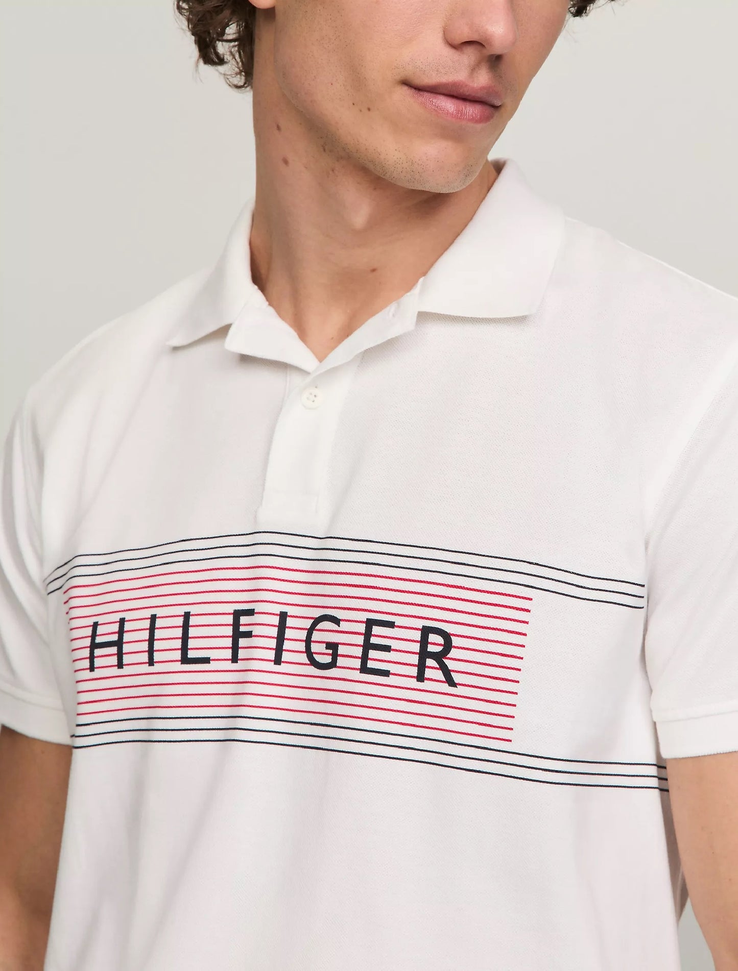 Chemise regular con estampado central
