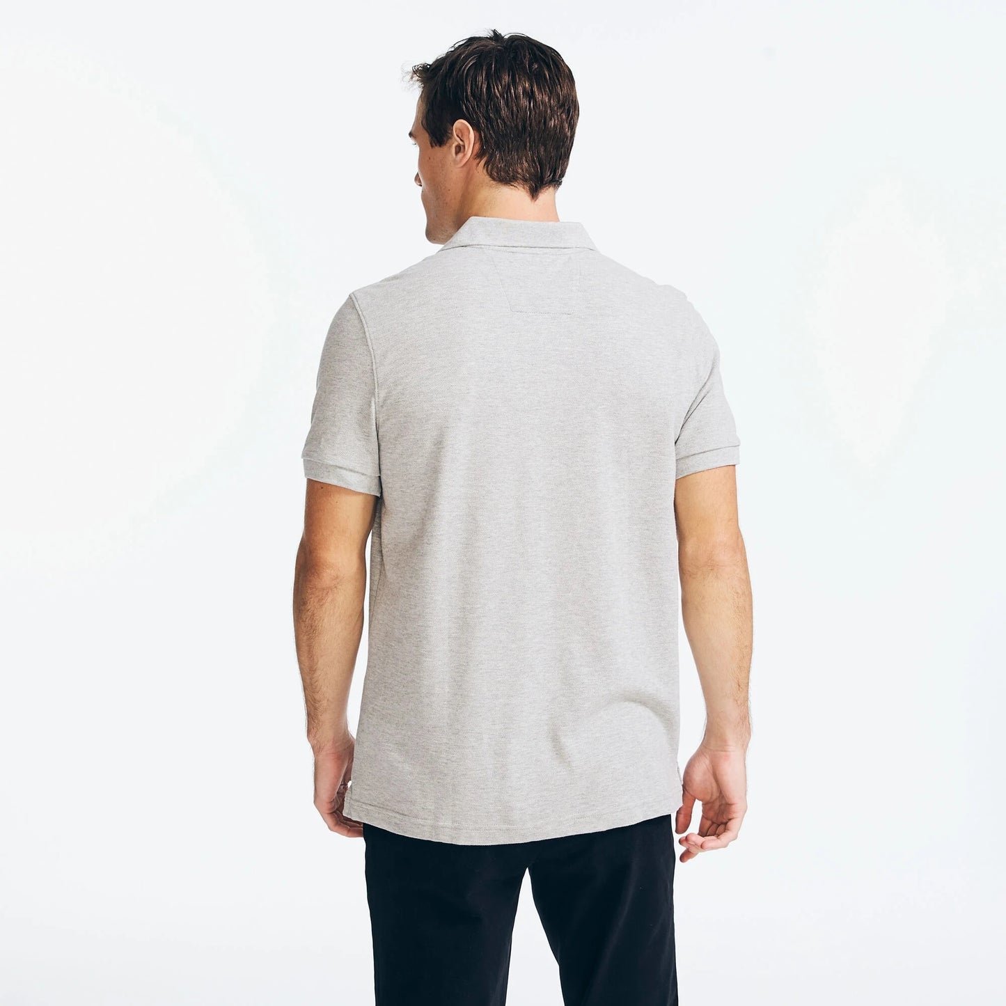 Chemise regular unicolor con logo