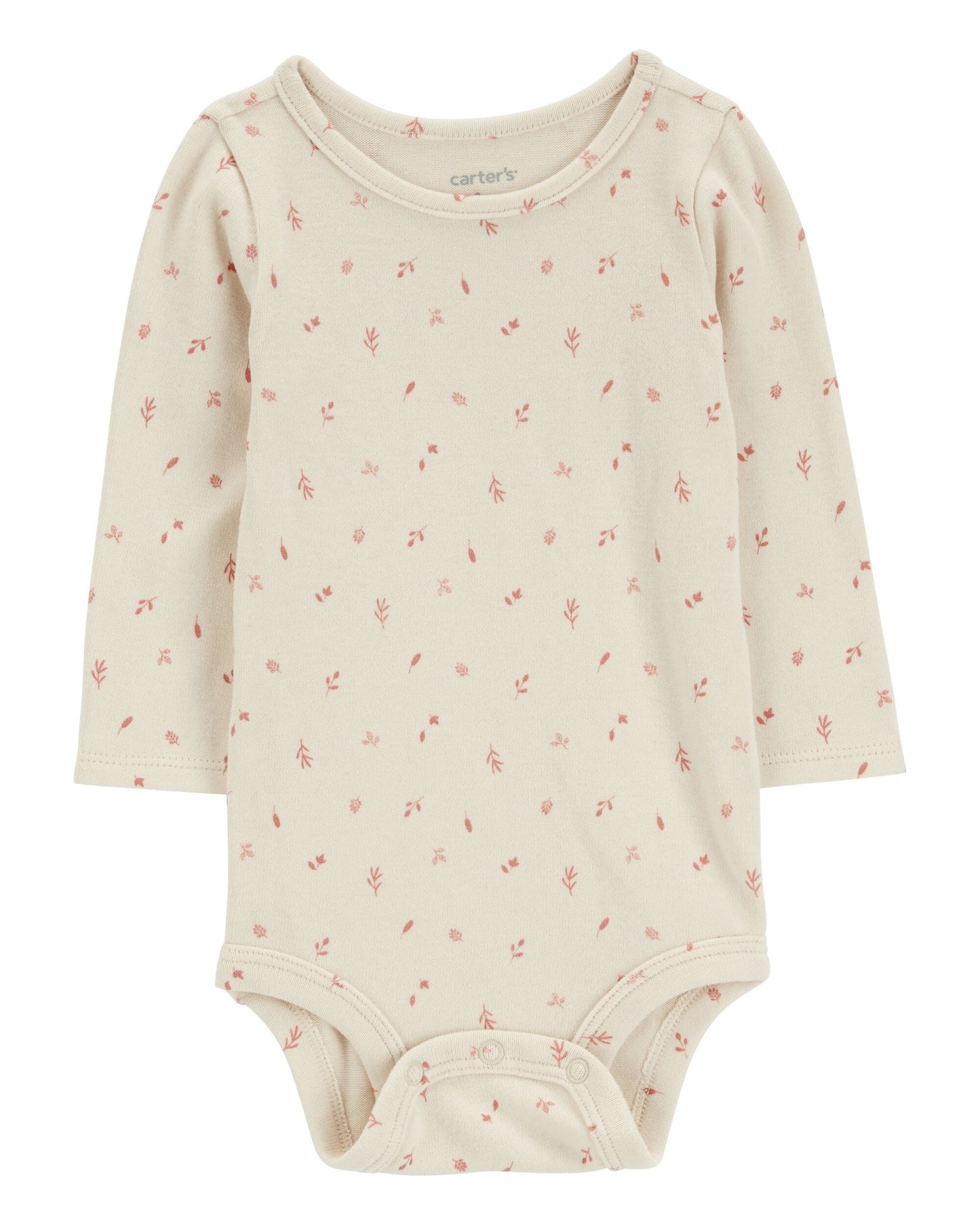 Conjunto body manga larga y braga para niña