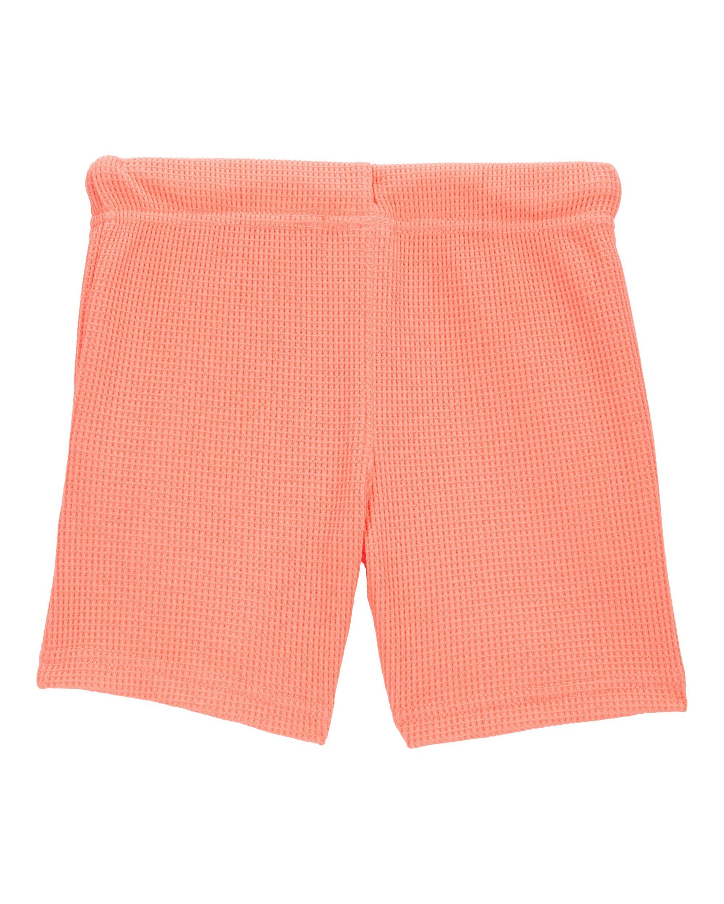 Short unicolor tejido wafle para niño