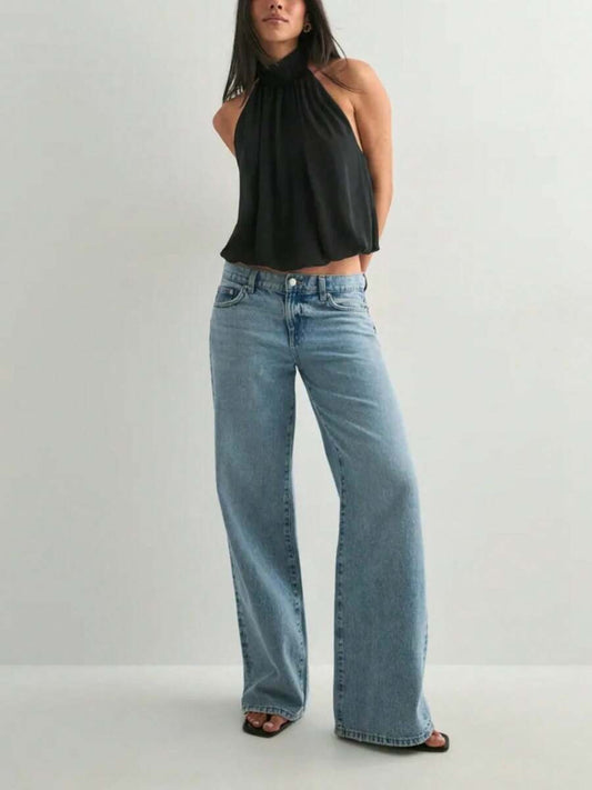 Top de espalda abierta