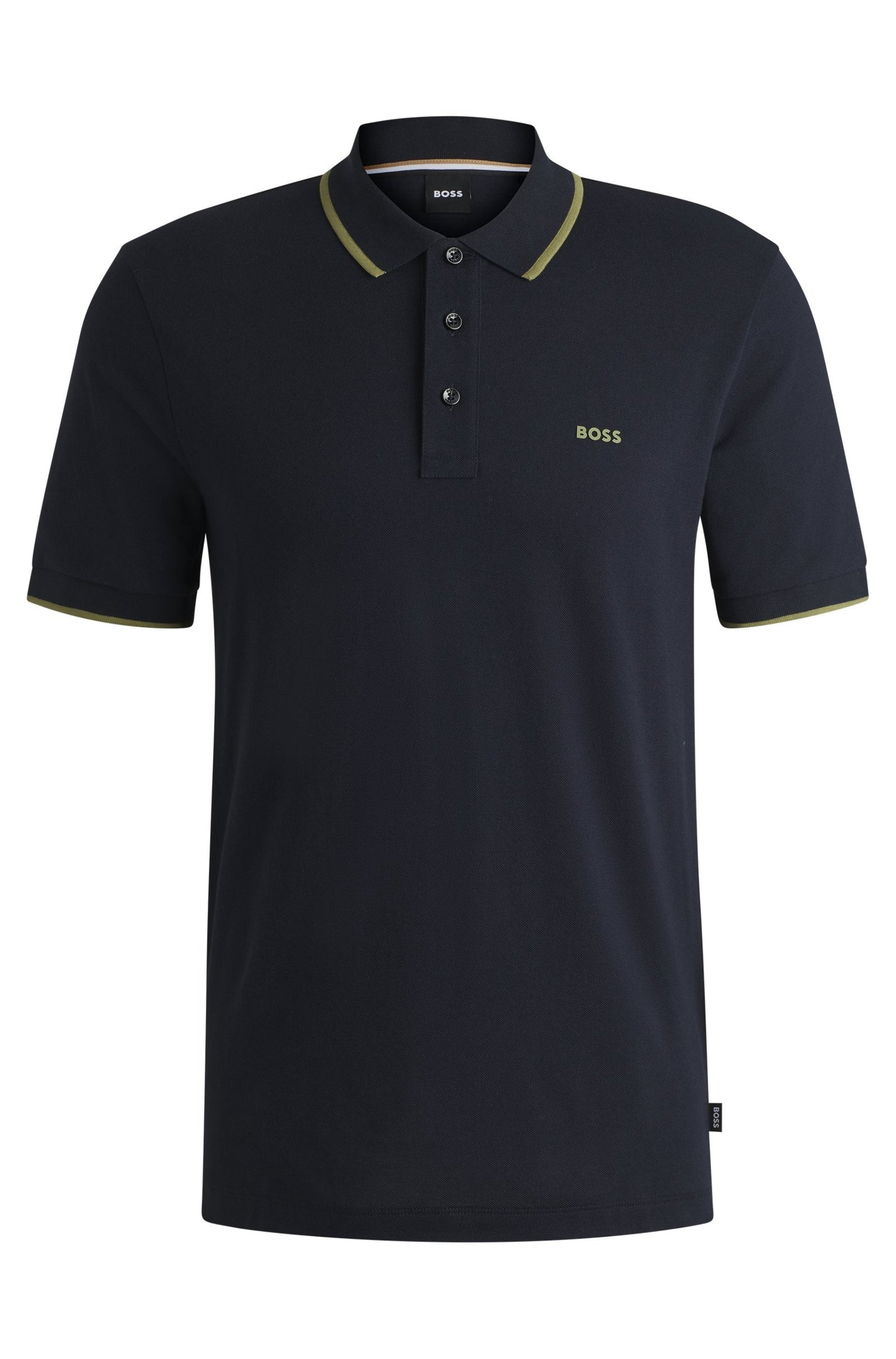 Chemise unicolor con logo estampado