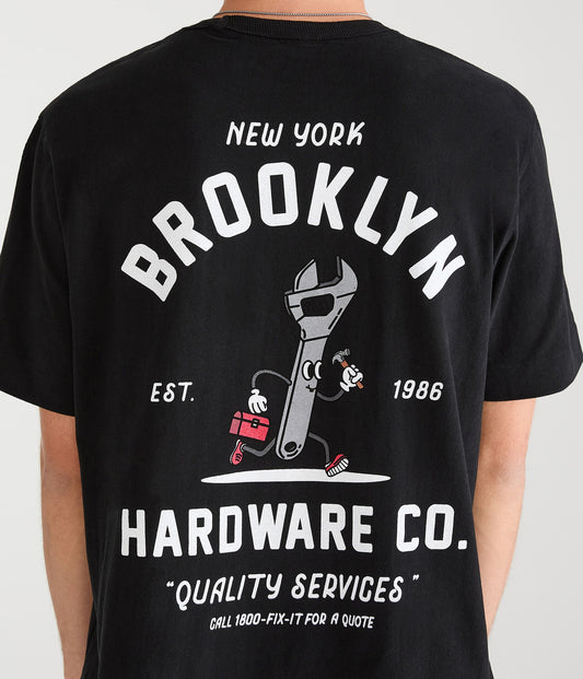 Franela cuello redondo con estampado posterior